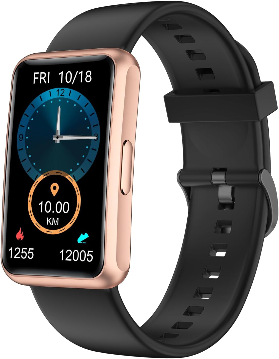 Fitness Tracker - Bluetooth-Free, App-Free, Standalone Fitness Watch for Men and Women, IP68 Waterproof, Full Touch Screen, Steps and Calories Counter, Sleep Tracker, Alarm Clock (Purple)