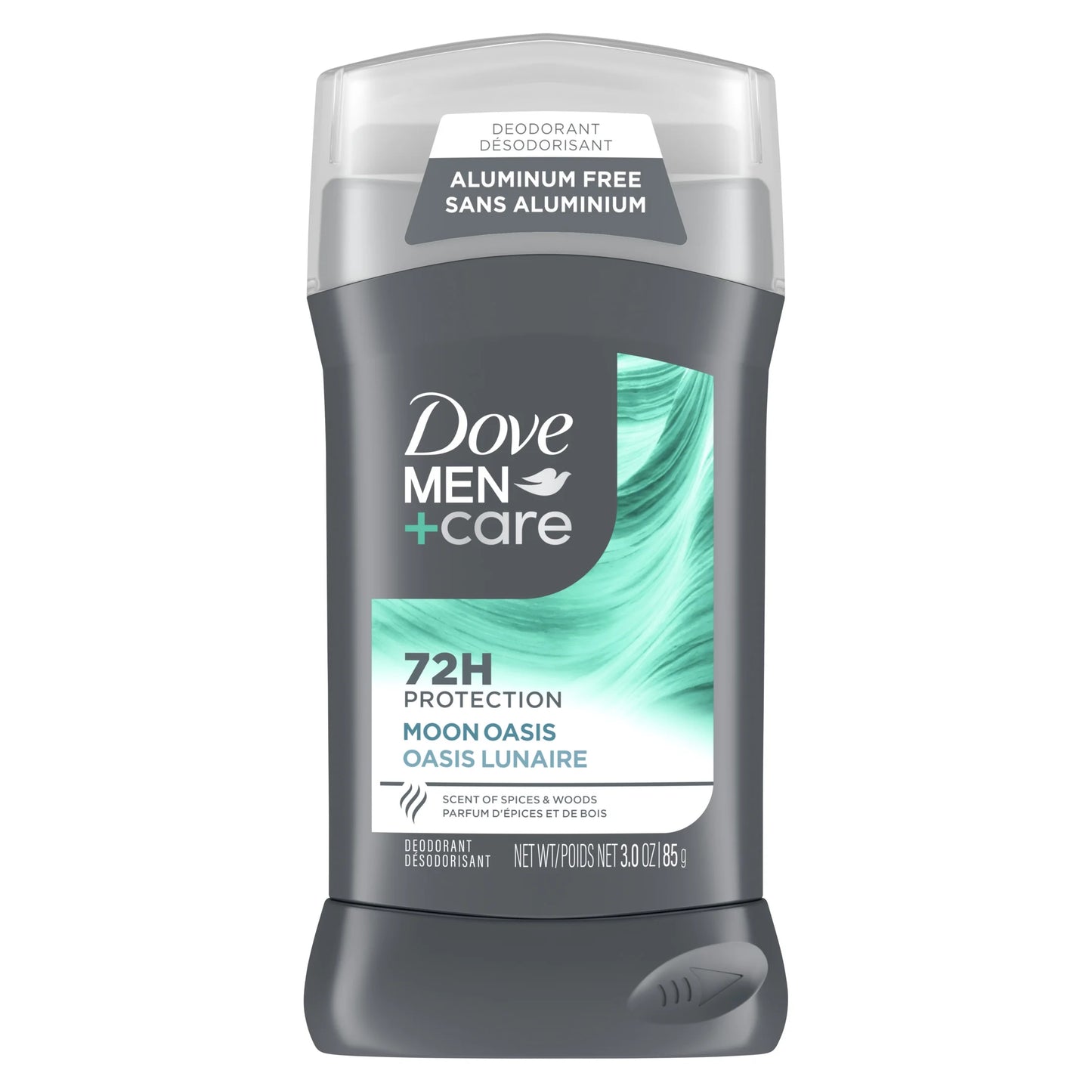Deodorant for Men Moon Oasis Aluminum-Free, 3.Oz