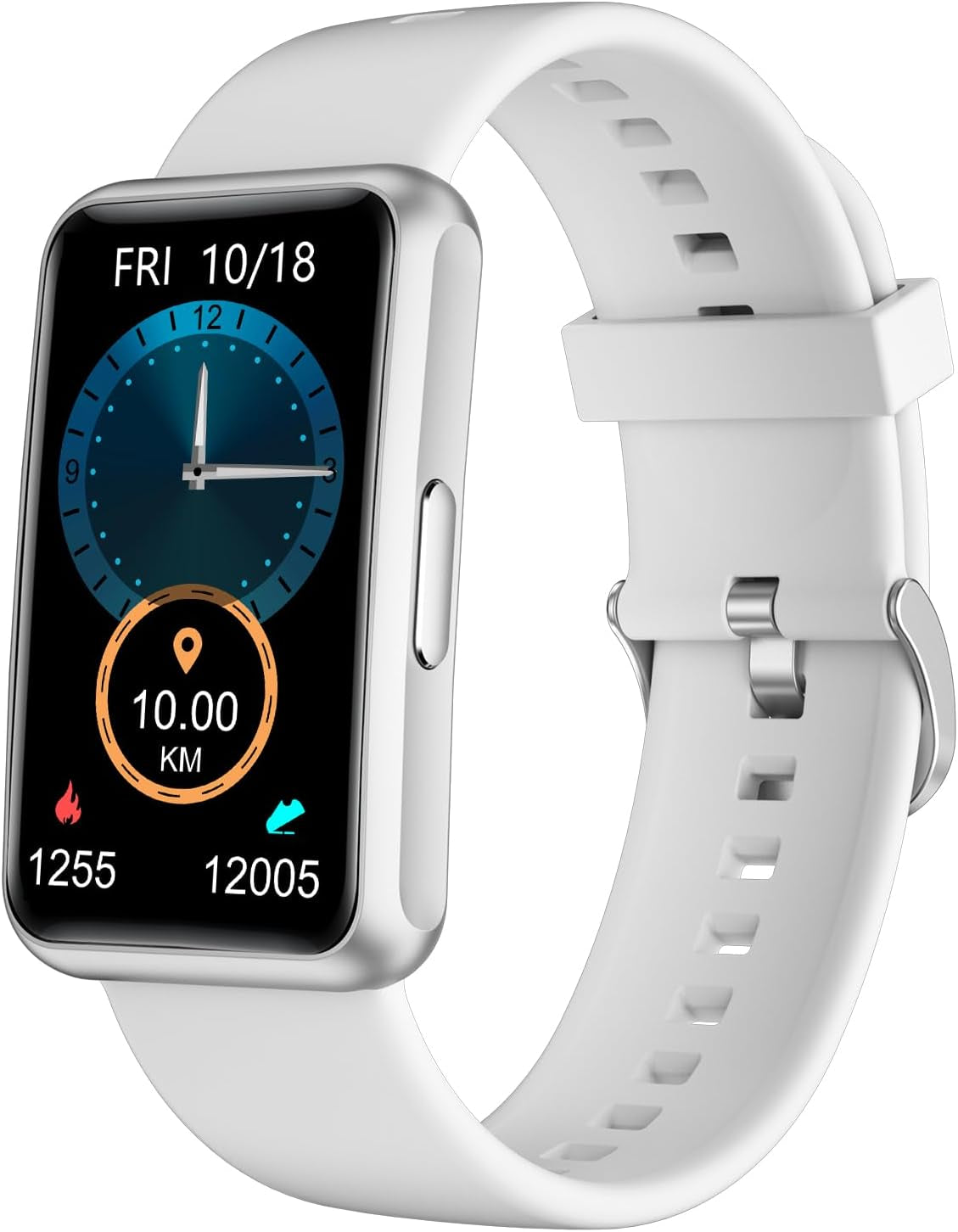 Fitness Tracker - Bluetooth-Free, App-Free, Standalone Fitness Watch for Men and Women, IP68 Waterproof, Full Touch Screen, Steps and Calories Counter, Sleep Tracker, Alarm Clock (Purple)