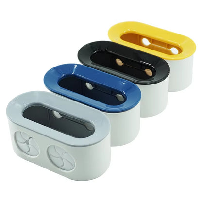 Revolutionize Your Bathroom with the Double Hole Electric Toothbrush Holder - Space-Saving Organizer for Oral B Brushes!