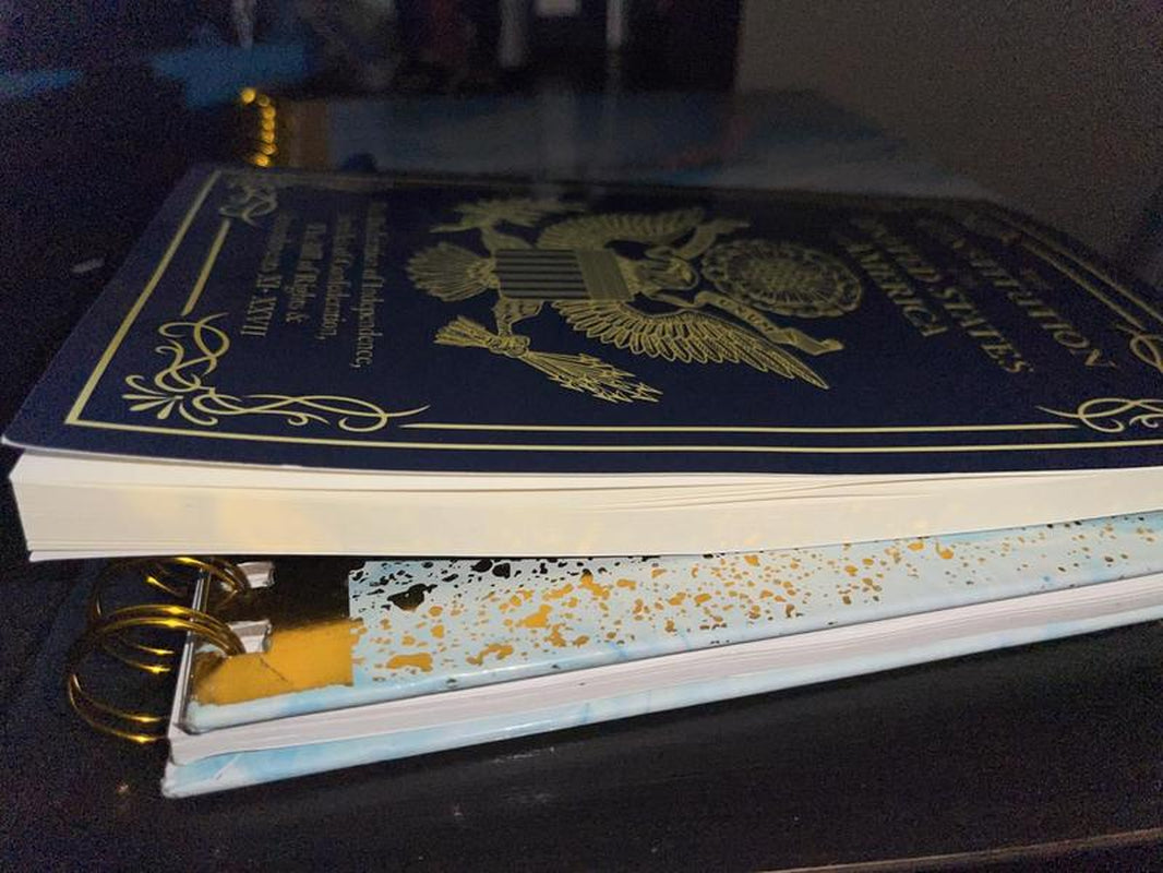 The Constitution of the United States of America: the Declaration of Independence, the Bill of Rights Size Handy Book