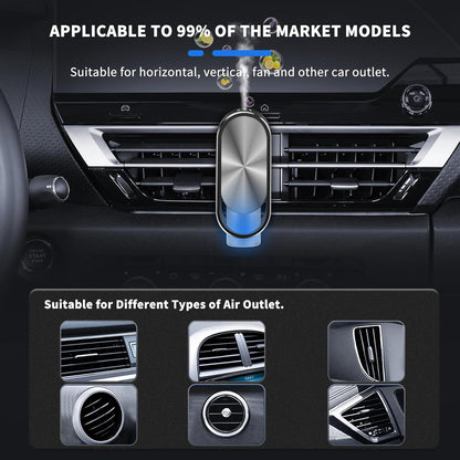 Automatic Smart Car Air Freshener Diffuser with Four Essential Oils