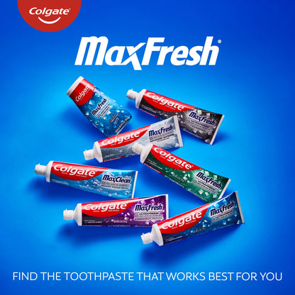 Maxfresh Cool Mint Toothpaste, Travel Toothpaste, 1.0 Oz