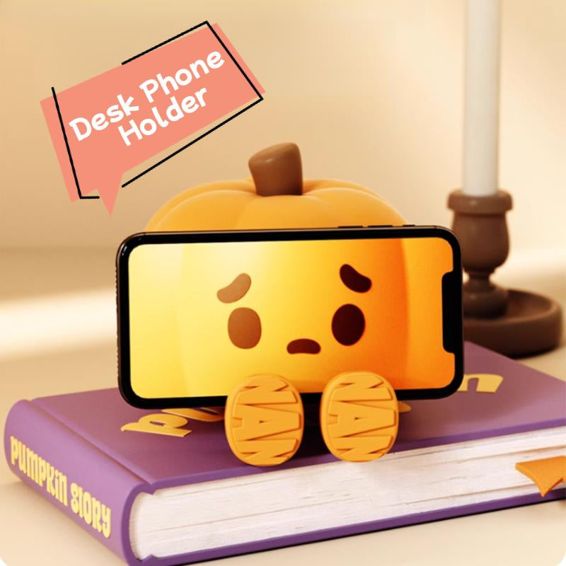 Pumpkin Night Light, Silicone Squishy, Cordless Rechargeable Dimmable Touch Control LED Lamp for Kids Baby Bedside Nursery Desk, Jack O Lantern Halloween Decor Gifts for Women